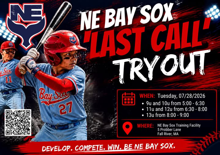 NE Bay Sox tryout announcement